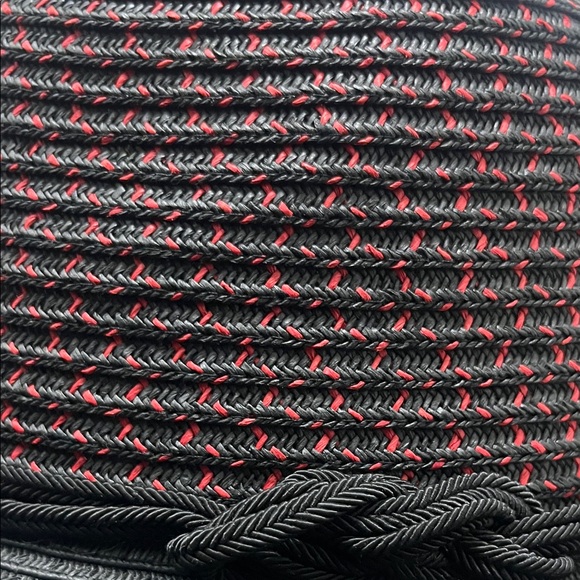 Stylish Black and Red Men's Fedora - Picture 7 of 7